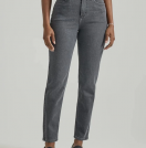 Джинсы Lee женские Mom fit серые