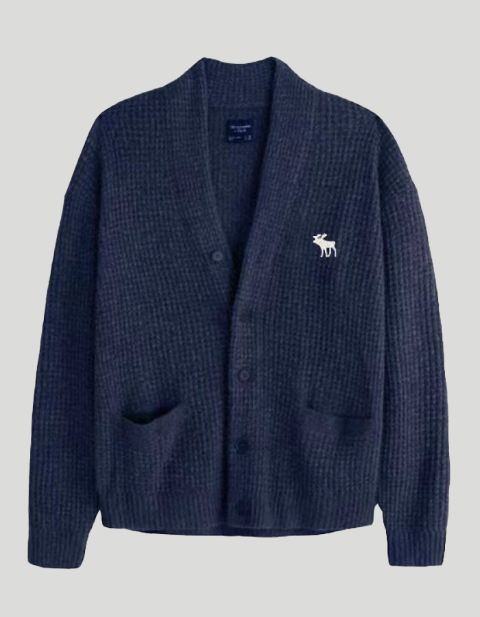 Кардиган  Abercrombie & Fitch синий