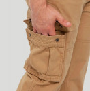 Брюки Cargo Abercrombie & Fitch песочные