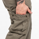 Брюки Cargo Abercrombie & Fitch оливковые
